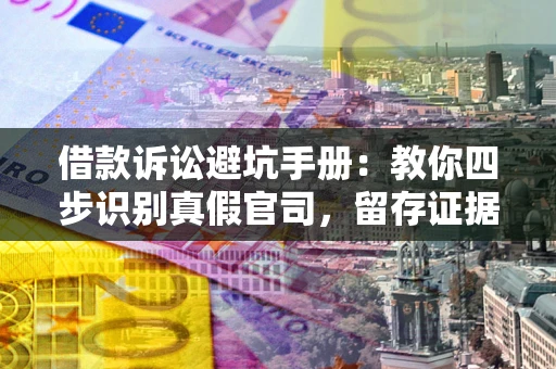 济南借款诉讼避坑手册：教你四步识别真假官司，留存证据不踩雷